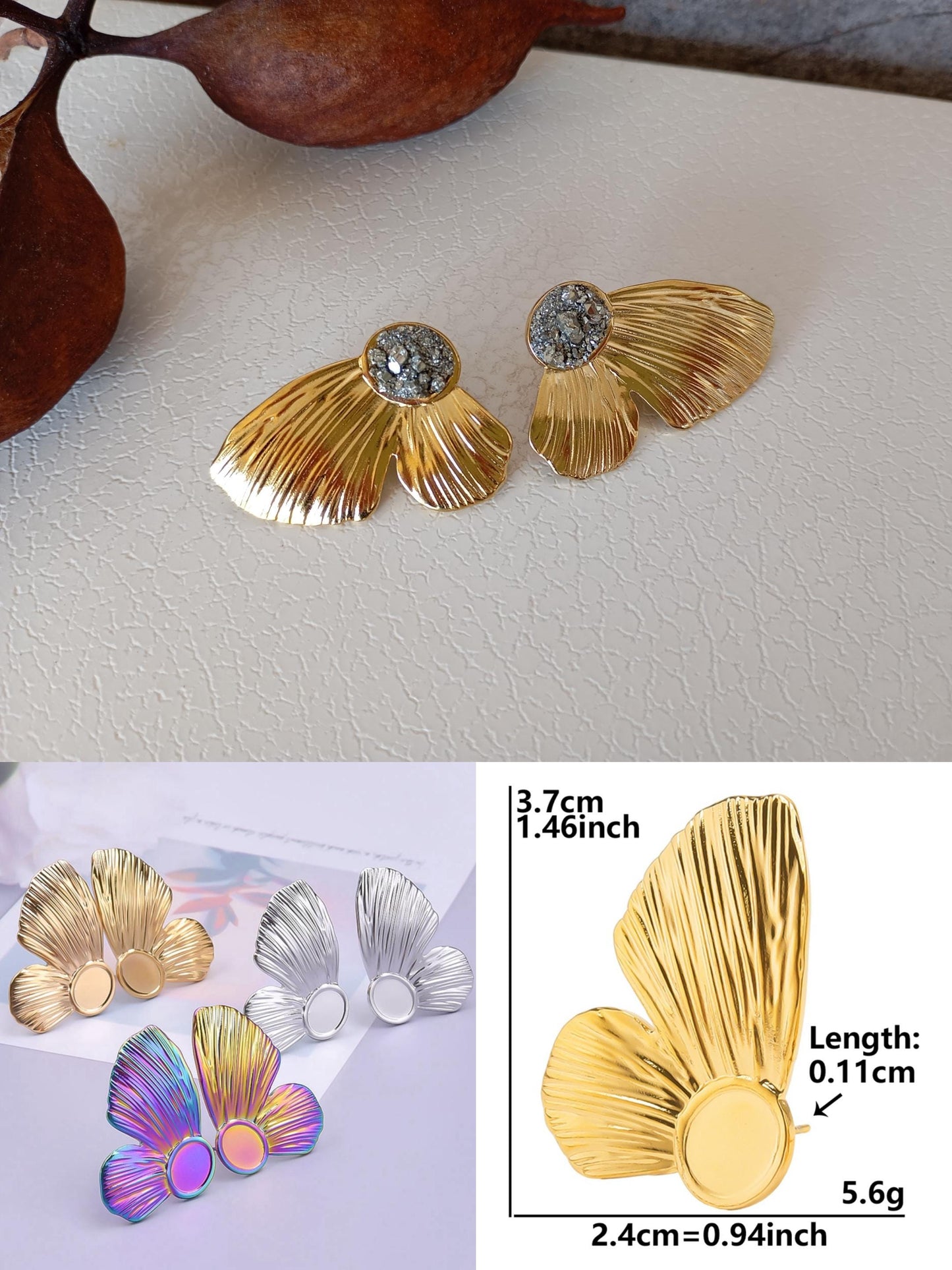 to order rainbow or silver colour contact me first