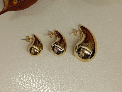 Drop shape studs earrings, bold, fashion design Earrings, Minimalist, Geometric, Party, Daily, Dainty Elegant earrings for jewellery lovers