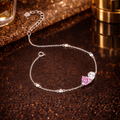 Minimal Zircon Bracelet in Sterling Silver | SEÓRA
