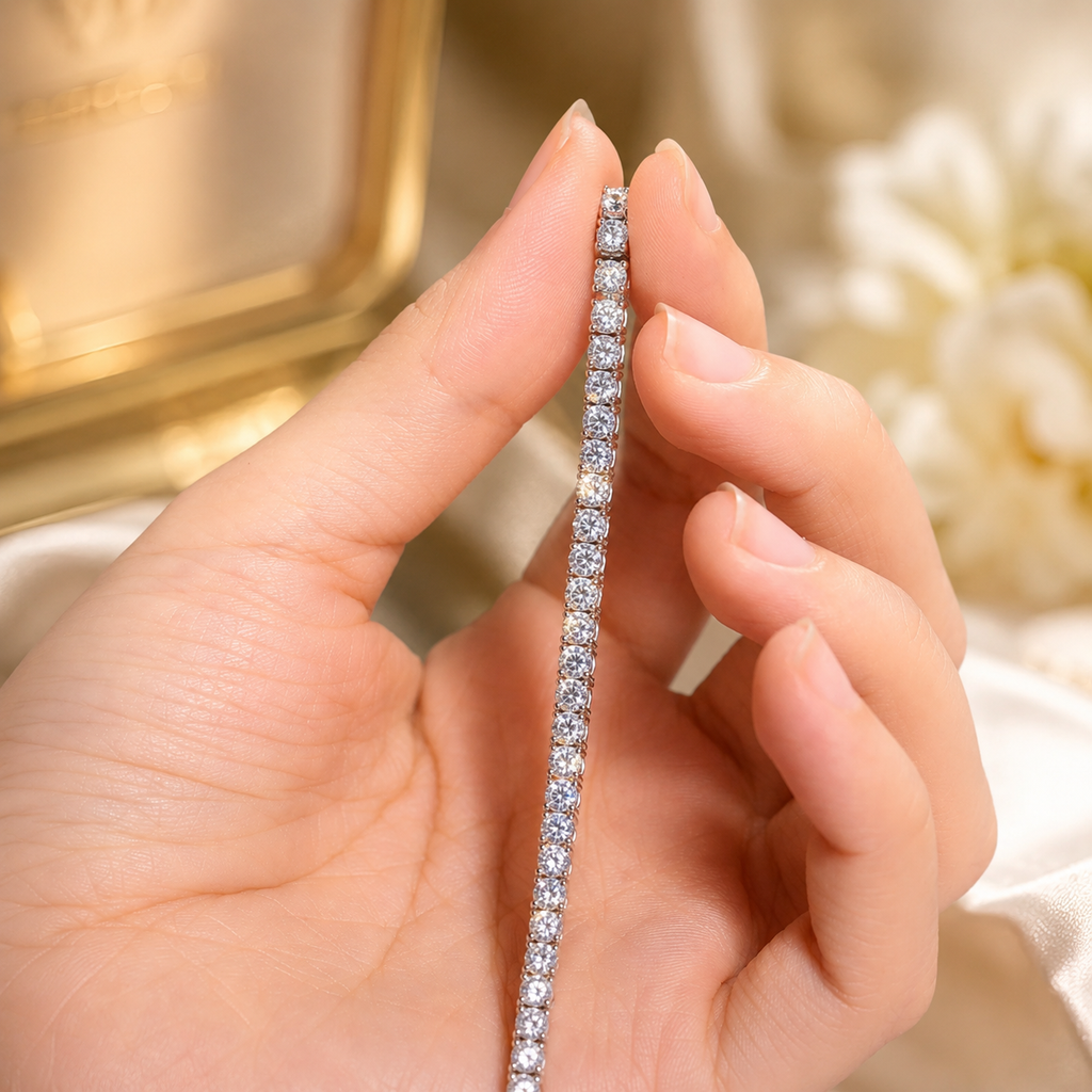 SEÓRA Moissanite Tennis Bracelet