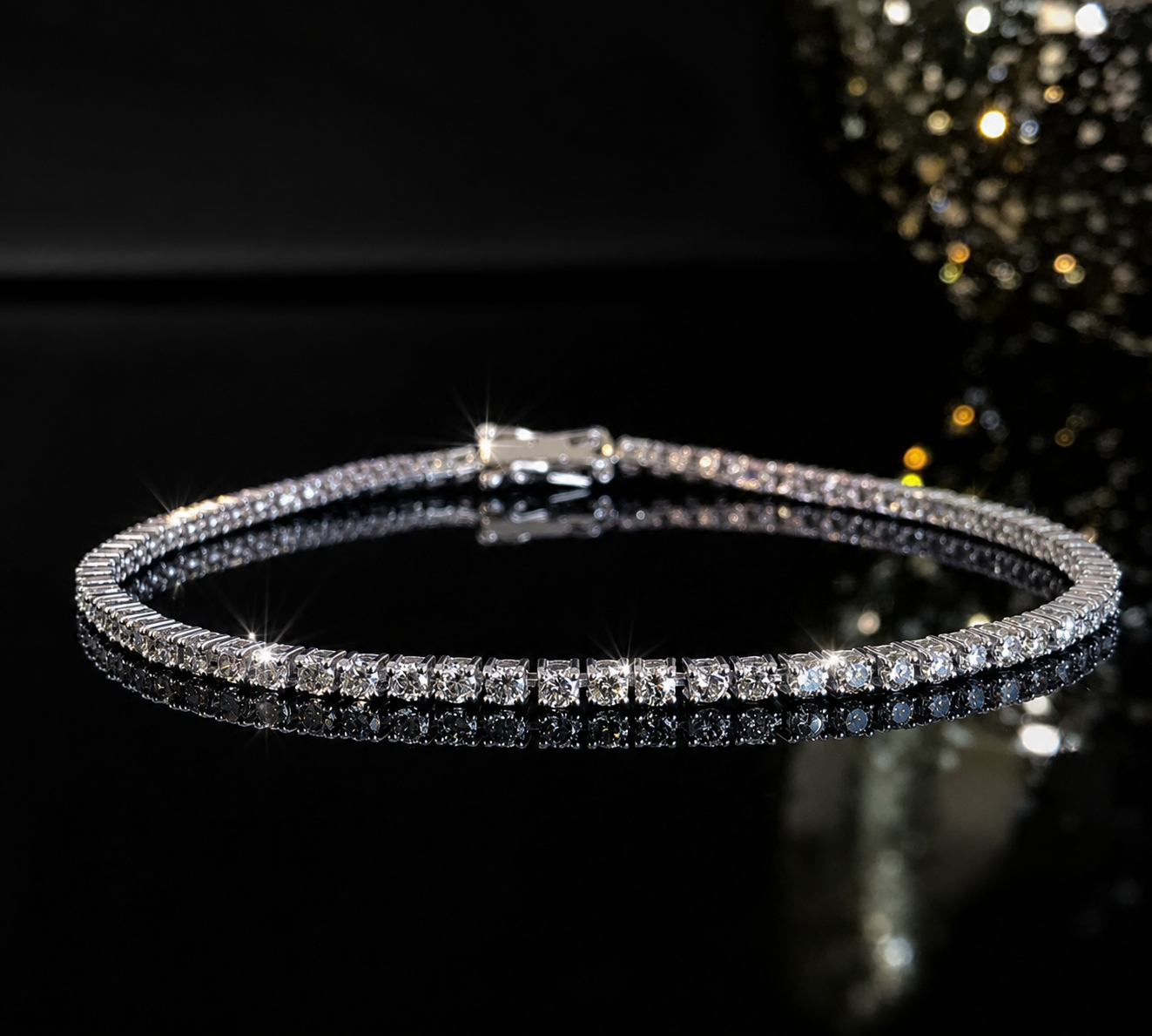 SEÓRA Moissanite Tennis Bracelet