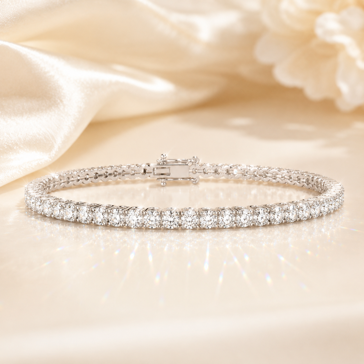 SEÓRA Moissanite Tennis Bracelet