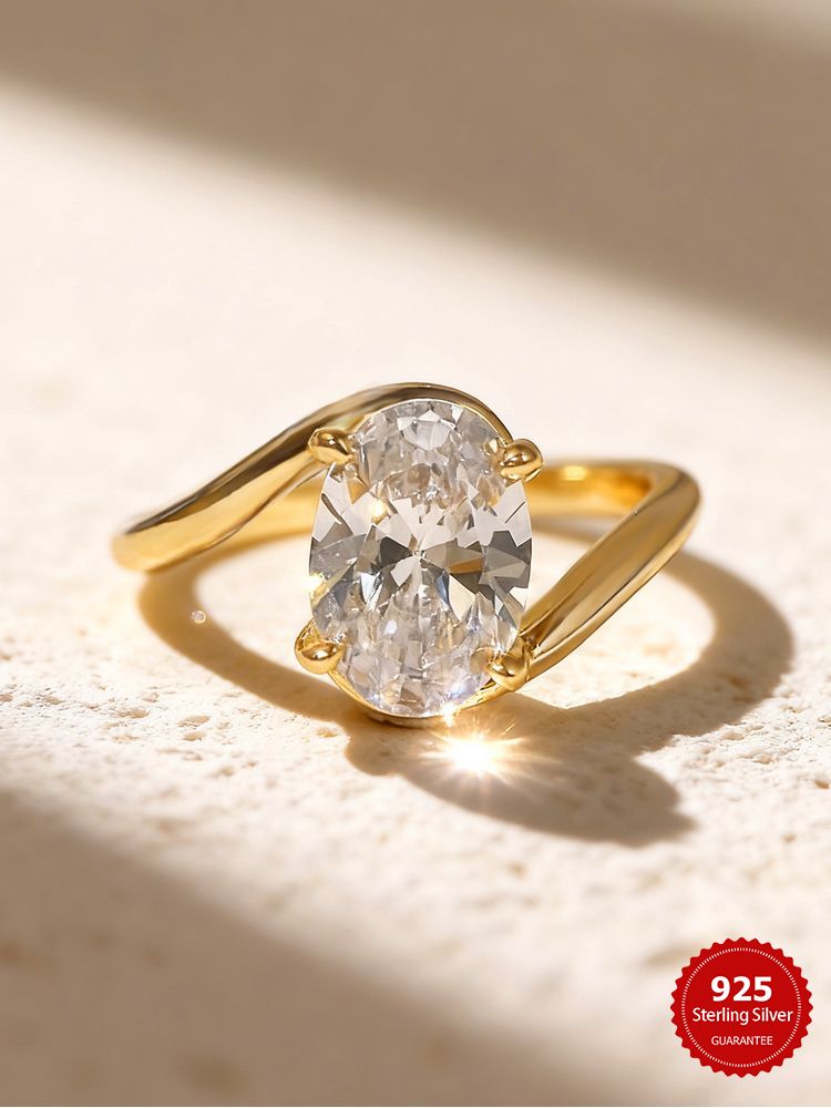 SEÓRA | Curve Oval Ring