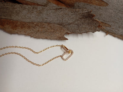 Shiny rhinestone Double circle pendant linked square Hoops, choker chain necklace for women, Charm, fashion, trend, elegant, boho, party gift